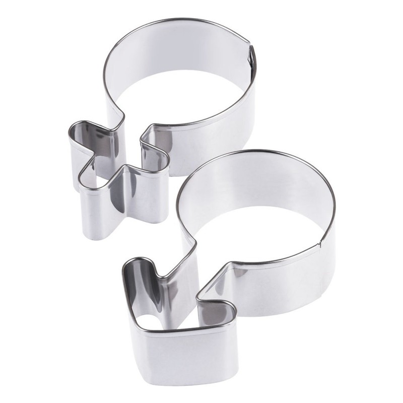 2 PCS Valentine Baking Decoration Tool Valentine’s Day Party Kitchen Tools Mold