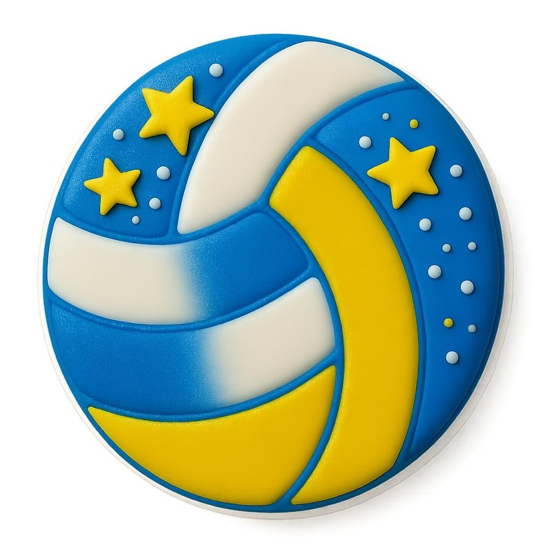 Volleyball Cookie Cutter (2 to 8 inches) by Mighty Gadget USA (4 inches) gallery