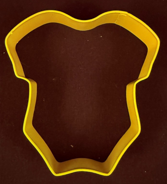 Metal Cookie Cutter – Baby Outfit – Cookie Cutter – Approx. 3.5″ x 3.25″ x 1″