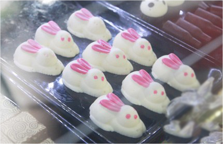 Rabbit Shaped Hard Plastic Polycarbonate PC Chocolate Jelly Mold Candy Mould gallery