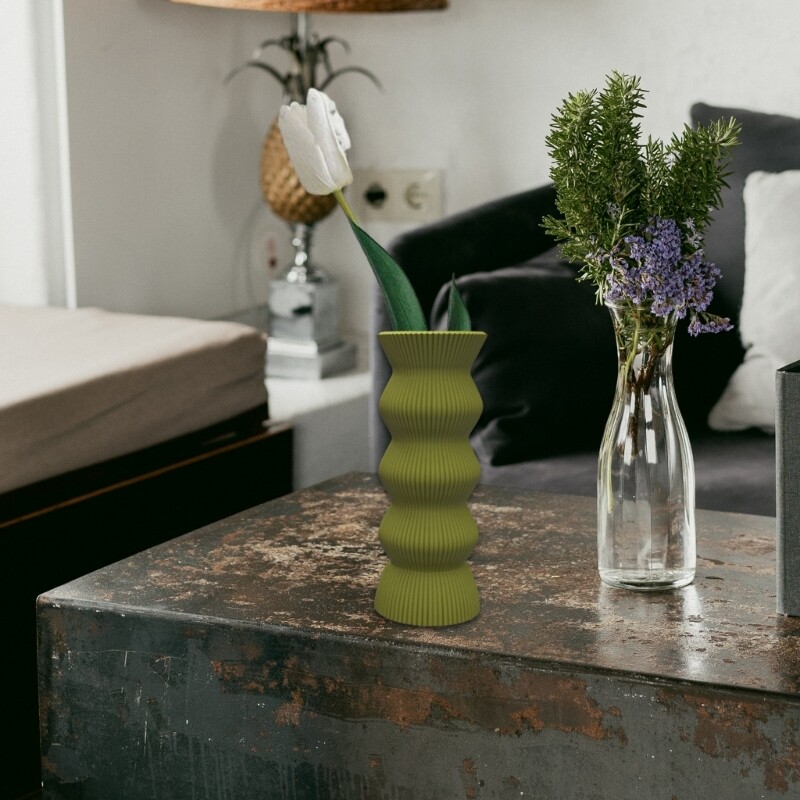 Silicone Vase Moulds Flowerpot Silicone Molds Geometric Paper Folding Shaped gallery