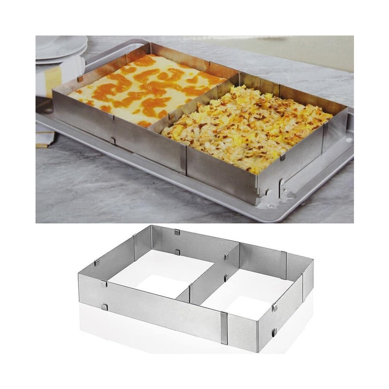 10 Reach 20 Inch Rectangular Stainless Steel Adjustable Flexible Scalable Mou…
