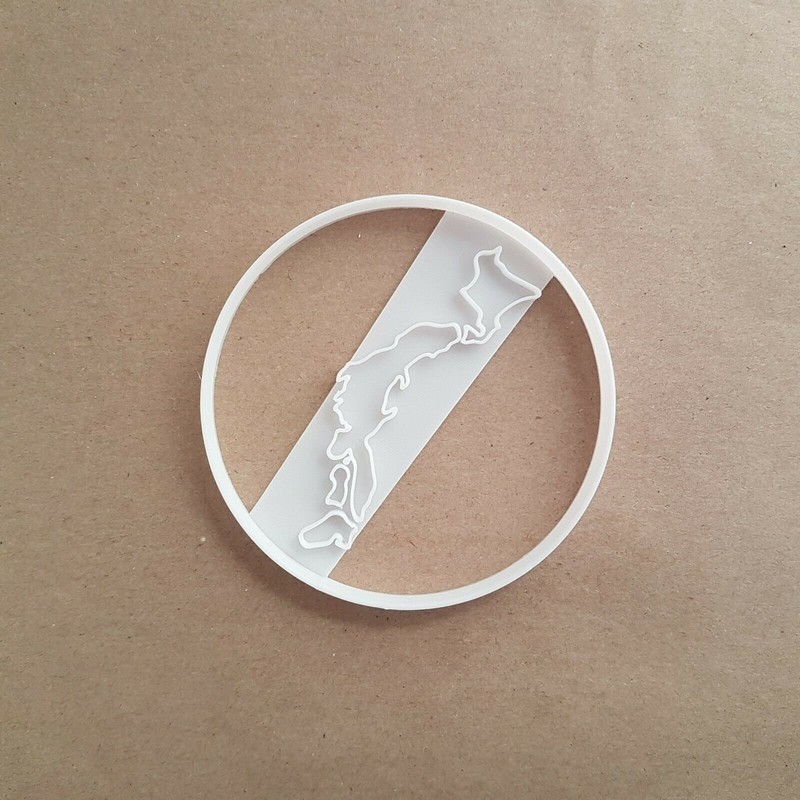 Japan Map Outline Shape Cookie Cutter Dough Biscuit Pastry Fondant Stamp Map gallery