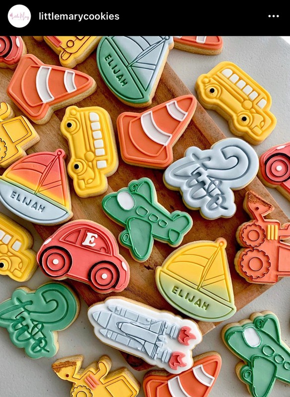 School Bus Cookie Cutter Stamp