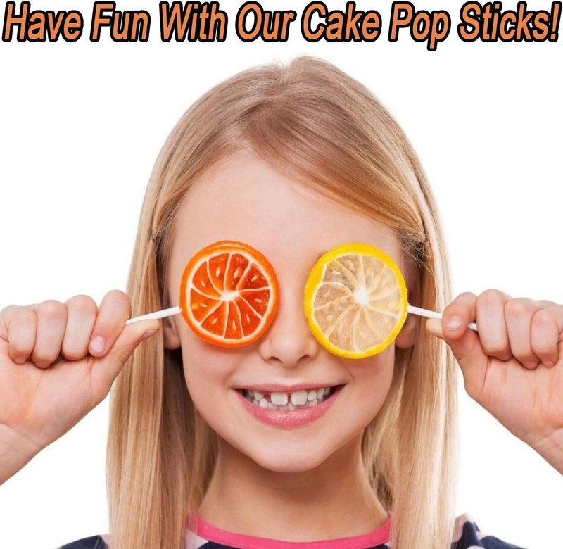 1200PCS Cake Pop Treat Bag Set: 400 Bags, Sticks & Gold Twist Ties Included gallery