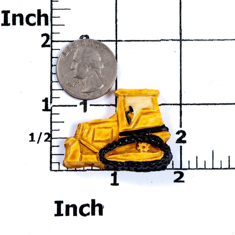 Bulldozer flexible silicone mold mould use with food or crafts made in USA (893 gallery
