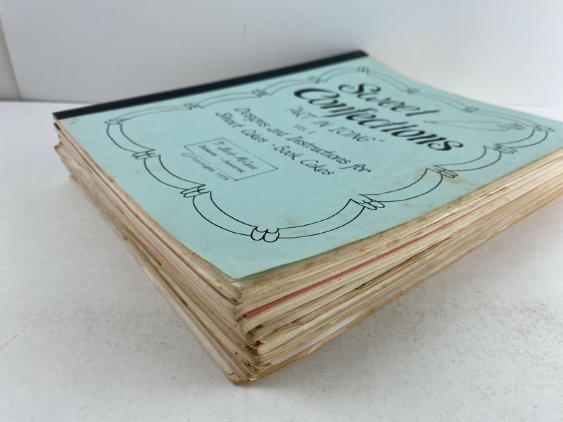 Lot of 33 Vintage 1970's-1980's Sweet Confections Talk Cake Decorating Booklets gallery