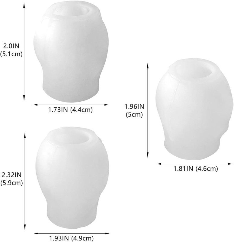 3 PCS High-Quality Tulip Flower Molds - Ideal for Candle, Soap & Dessert Decor gallery