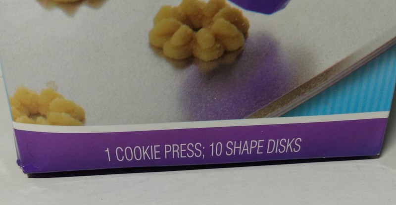 Spritz Design Cookie Press 10 Different Discs PLUS 7 Cookie Cutters gallery