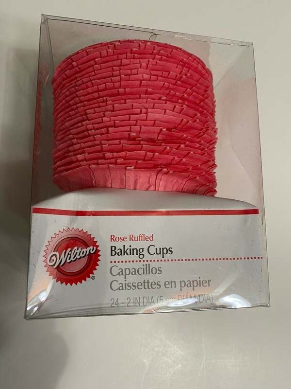 Rose Ruffled Standard Baking Cups 24 ct. from Wilton