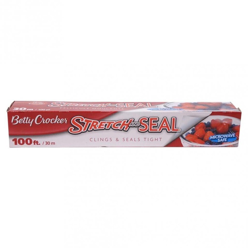 Lot of 2 BETTY CROCKER Stretch and Seal Flexible Film FREE SHIPPING