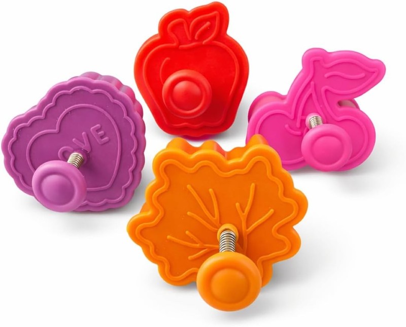 Mrs. Anderson’S Baking Pie Crust Cookie Cutters, BPA Free, Set of 4
