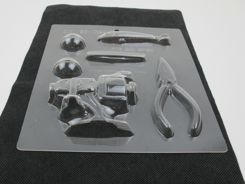Candy Mold Assorted Fishing Shapes Clear Plastic CK Products 90-12884 gallery