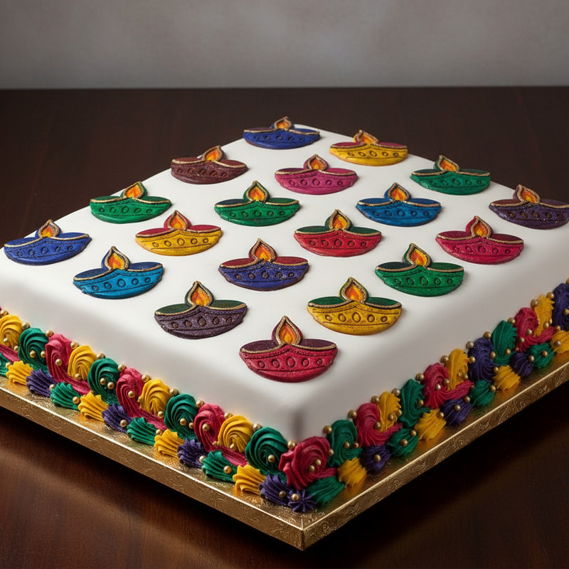 Diya Lamp Cookie Cutter - Diwali Deepavali Hindu Festival of Lights Celebration gallery