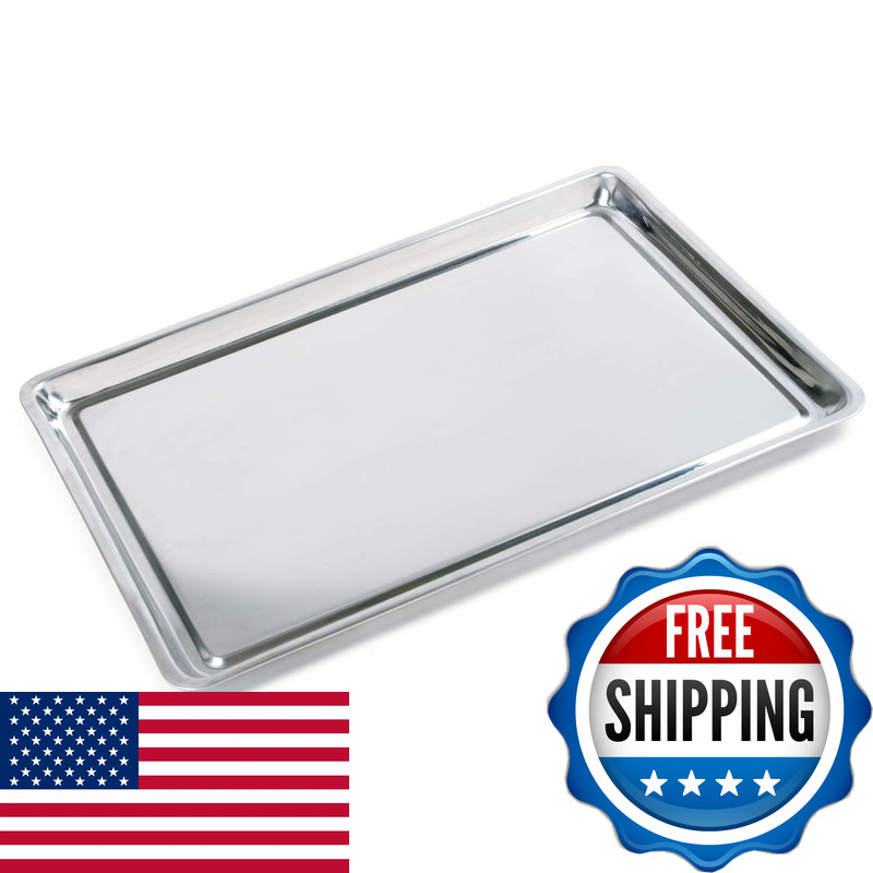 Norpro Stainless Steel Jelly Roll Baking Pan 15 Inches X 10 Inches X 1 Inches