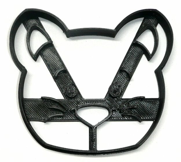 BINX BLACK CAT FACE HOCUS POCUS HALLOWEEN MOVIE COOKIE CUTTER USA PR3888