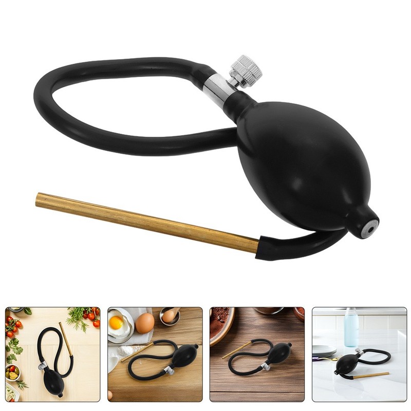 2 Pcs Sugar Blowing Pump Tool Manual Candy Art Mechanism Isomalt gallery