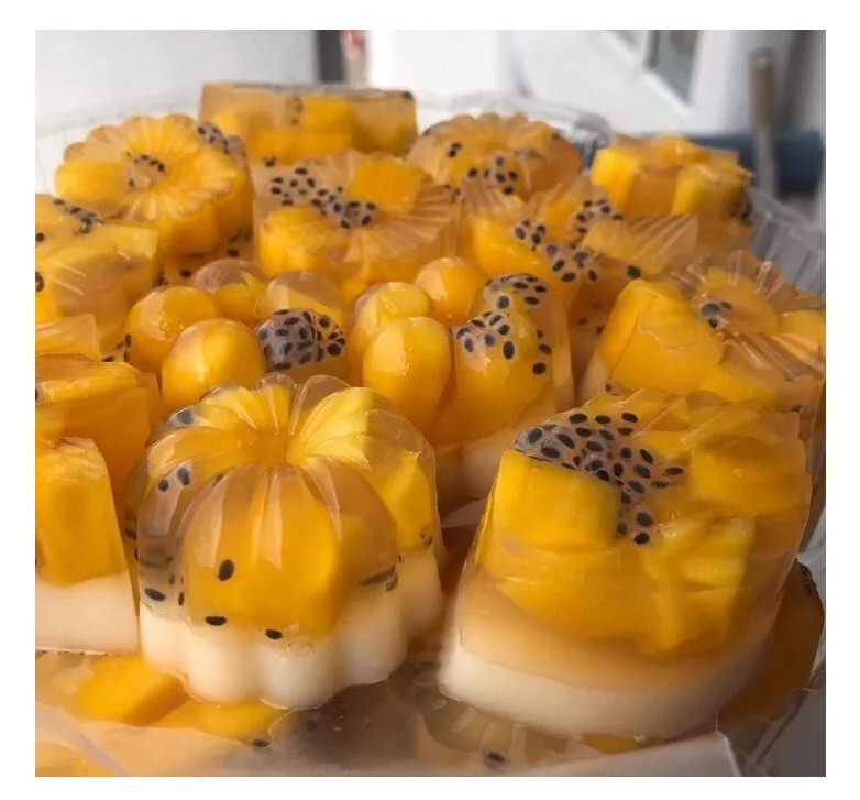 8 Various Plants Shape Pattern JELLY Plastic Mold BPA Free 2 pcs Free Shipping gallery