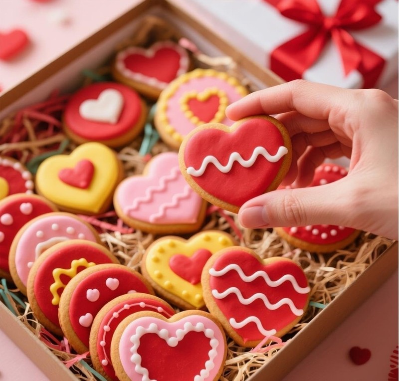 Heart Cookie Cutter Set, Women’s Day Cookie Cutters 9 Pieces Stainless Steel gallery