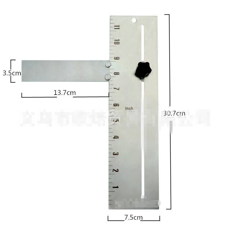 1X Adjustable Cake Scraper Baking Sharp Angles Metal Cake Edge Smoother Tool gallery