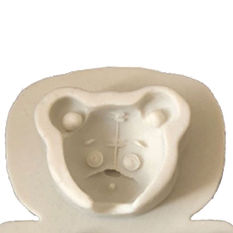 Grade Silicone DIY Handmade Cute Sewing Bear Shaped Fondant Mold Chocolate gallery