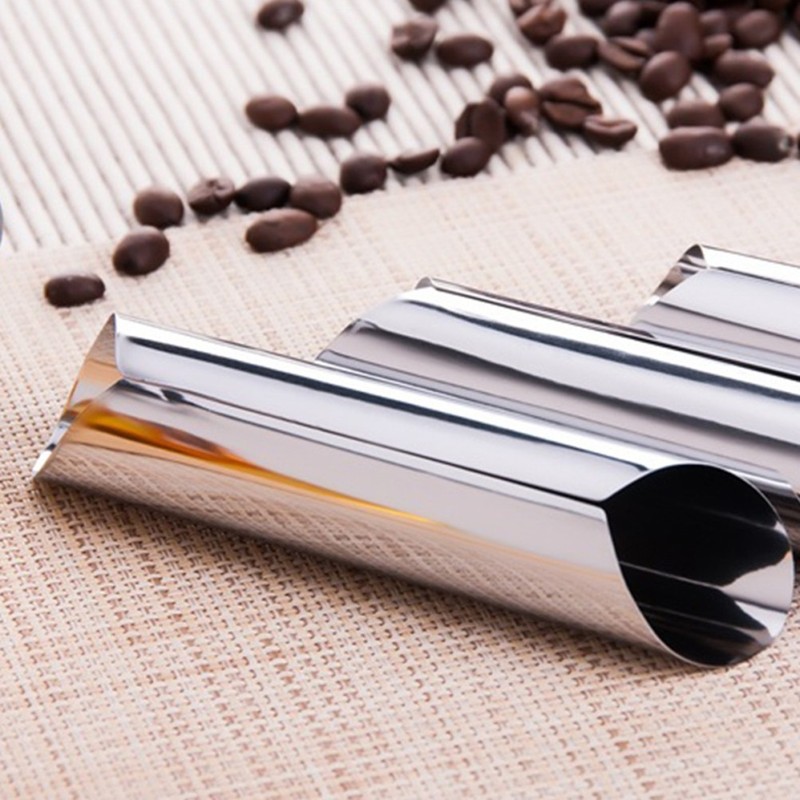 3 PCS Stainless Steel Connoli Molds Cannoli Tubes Set Form Shell gallery