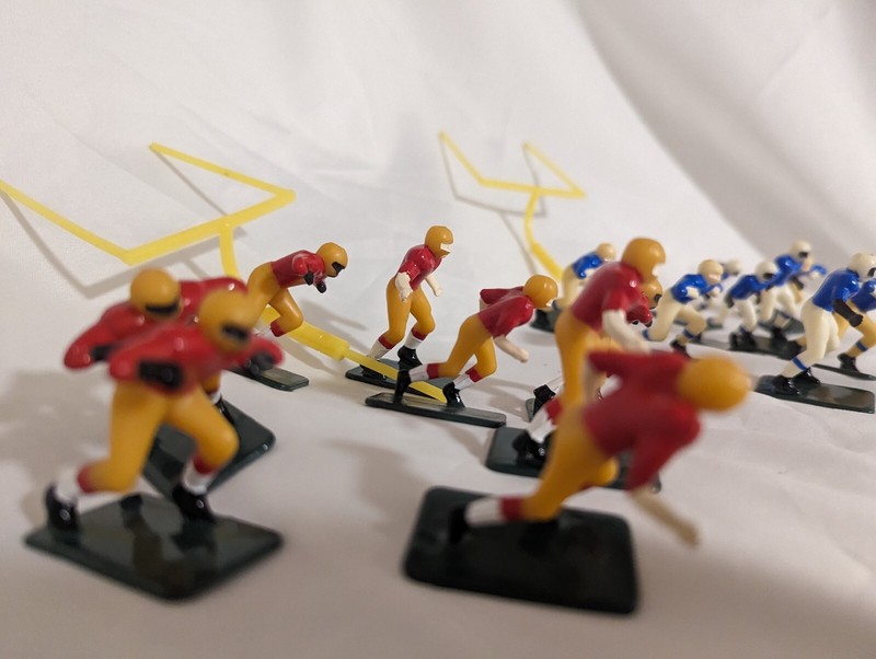 Lot Of Vintage 1970'S Wilton Chicago Cake Topper/Figure FOOTBALL PLAYERS 16 gallery