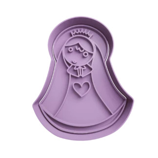 Our Lady of Guadalupe Christianity Cookie Cutter Fondant Biscuit Baking Tool