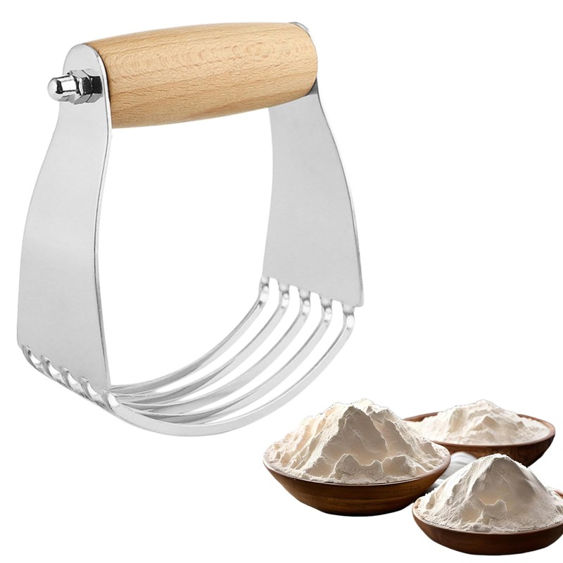 1 PCS Pastry Cutter Stainless Steel Butter Cutter Flour Mixer for Home Baking…
