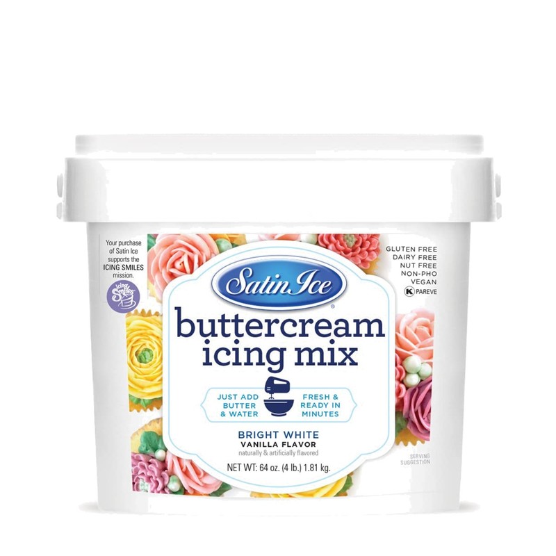 Buttercream Icing Mix for Cake Decorating, 4 lbs