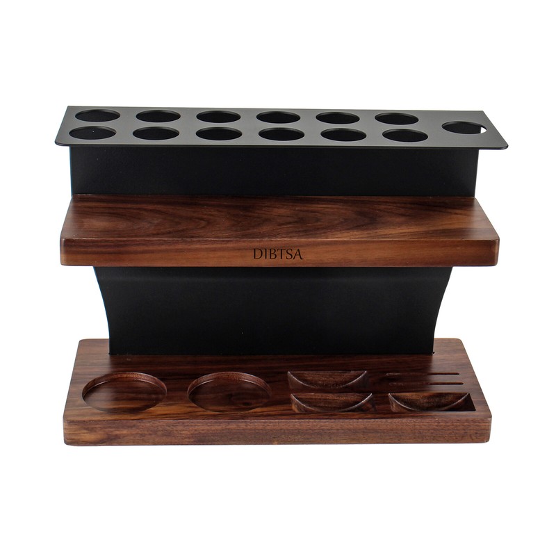 Single Dose Coffee Bean Storage Tubes Espresso Tamper Organizer Utensils Holder gallery