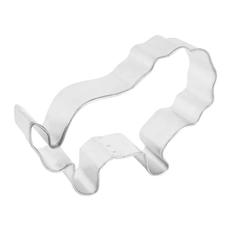 4" Lion Body Cookie Cutter Tin Steel Leo Carnival Zoo Jungle Safari Wild Animal gallery