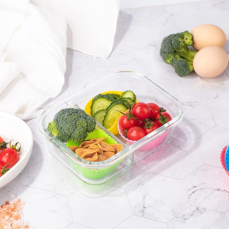 Eco-Friendly 24 Silicone Cupcake Liners - Easy Clean Non-Toxic Baking Molds gallery