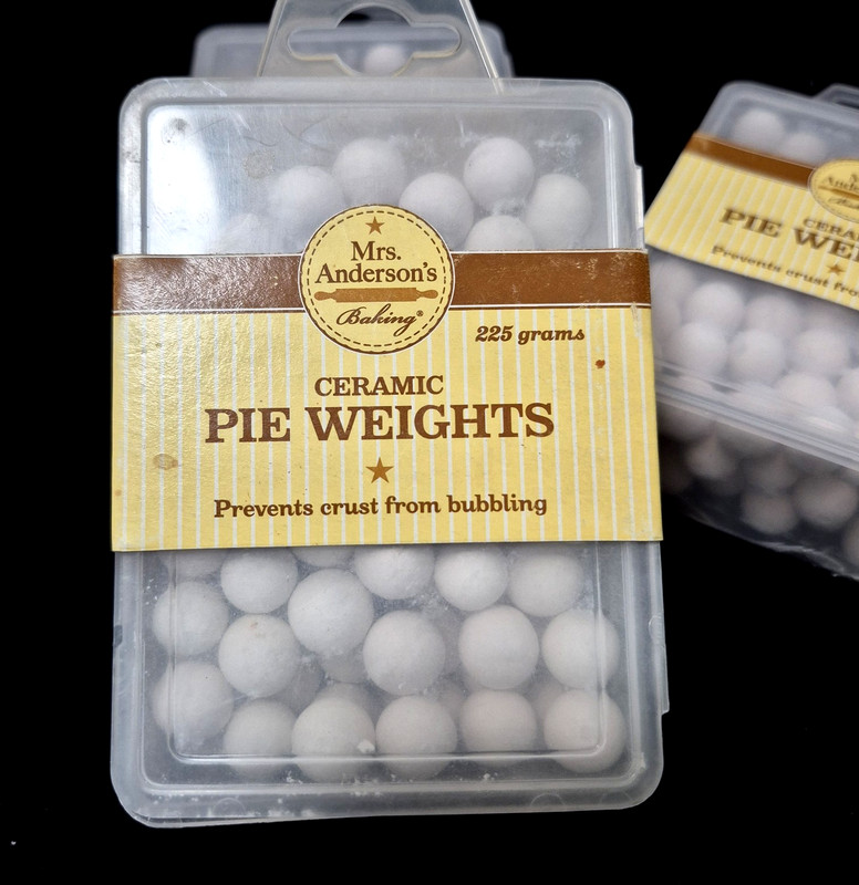 Lot 3 Mrs Anderson’s Baking Ceramic PIE WEIGHTS 225 Grams Unopened USA gallery