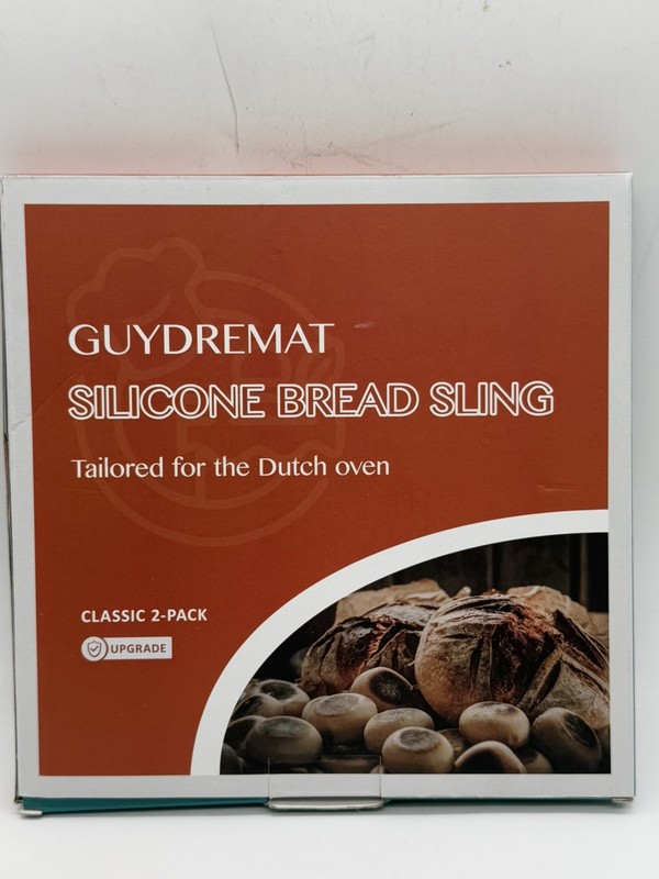 GUYDREMAT Silicone Baking Mat for Dutch Oven 2PCs - Non-stick Bread Sling - New gallery