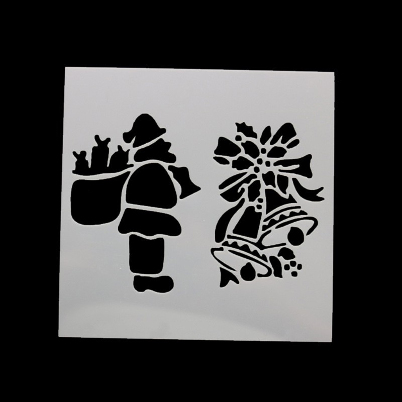 Cake Molds Christmas DIY Baking Cake Stencils Templates Wedding Birthday Durable gallery
