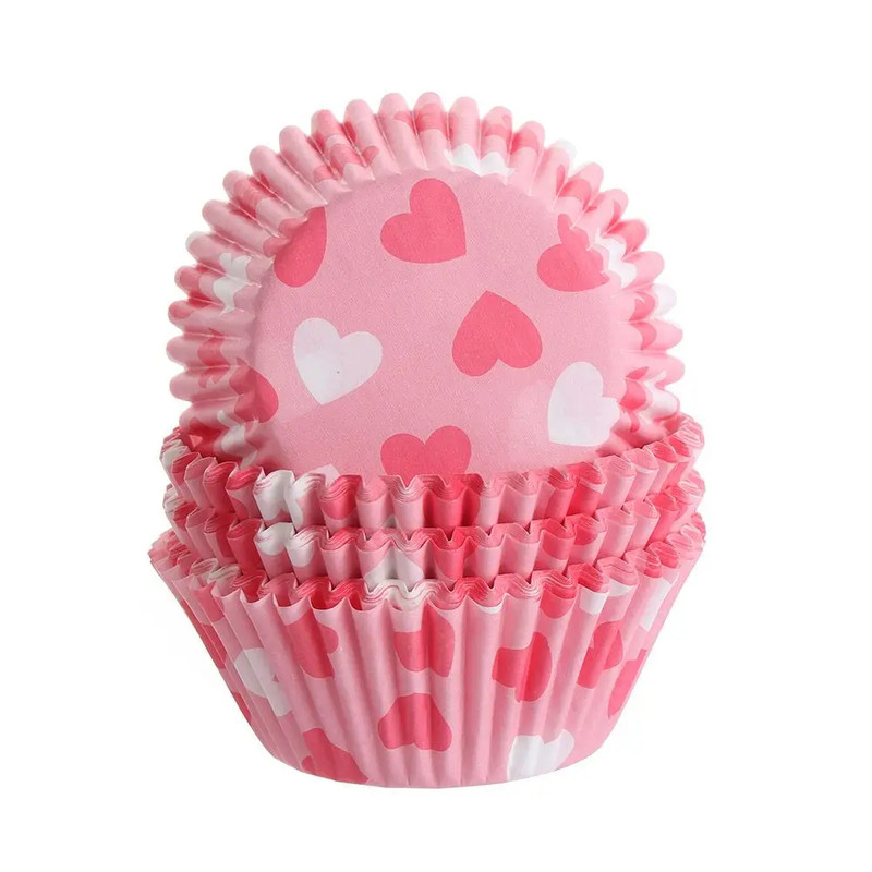100PCS Cake Cups Paper Cupcake Liner Wrappers Cup Baking Muffin Boxes Cake Liner gallery