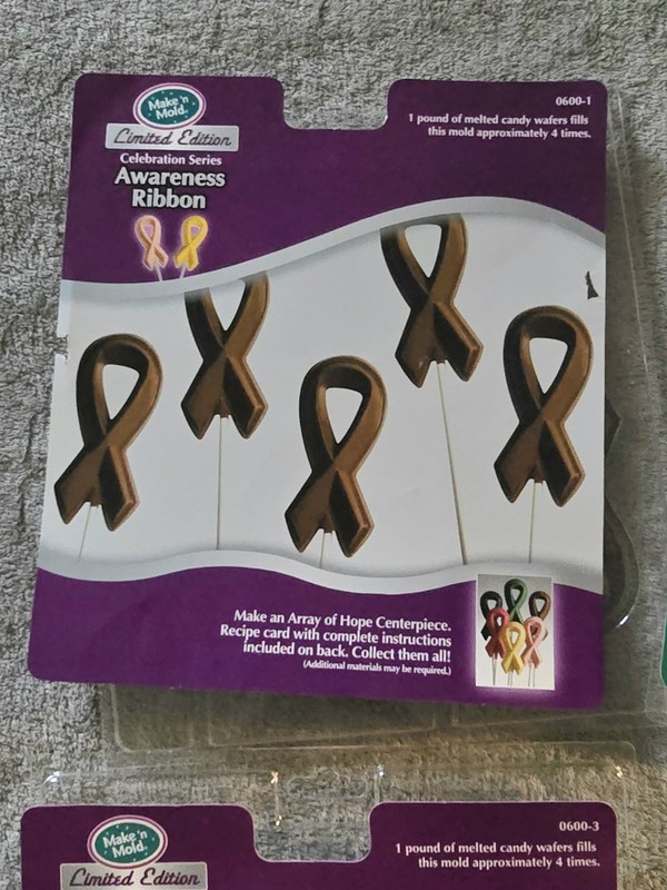 Awareness Ribbon Chocolate & Candy Molds (Lot Of 4) gallery