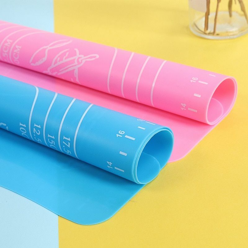 Kitchen Accessories Silicone Baking Mats Sheet Pizza Dough Non-Stick Maker Hold gallery