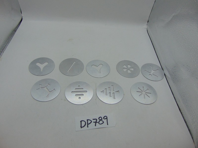 Wear Ever Super Shooter Cookie Press # 70001 Replacement Part Lot of 9 Disc