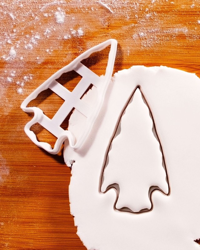 Arrowhead Cookie Cutter – protection amulet Talisman good luck arrow archery
