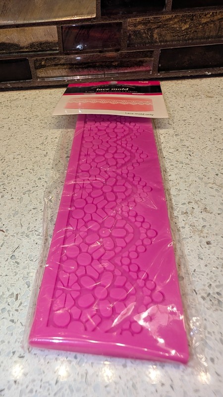 NEW Sealed-Up to 2 Sunny Side Up Bakery Silicone Lace Fondant Decorating Molds gallery