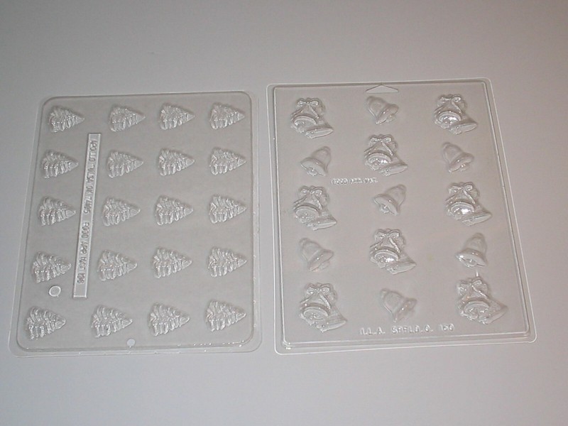 Apollo Candy Molds Christmas Tree (196) & Bells (150)