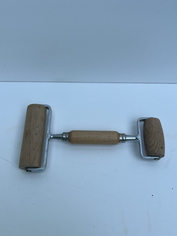 Vintage Wooden Double Ended Roller Dough Roller