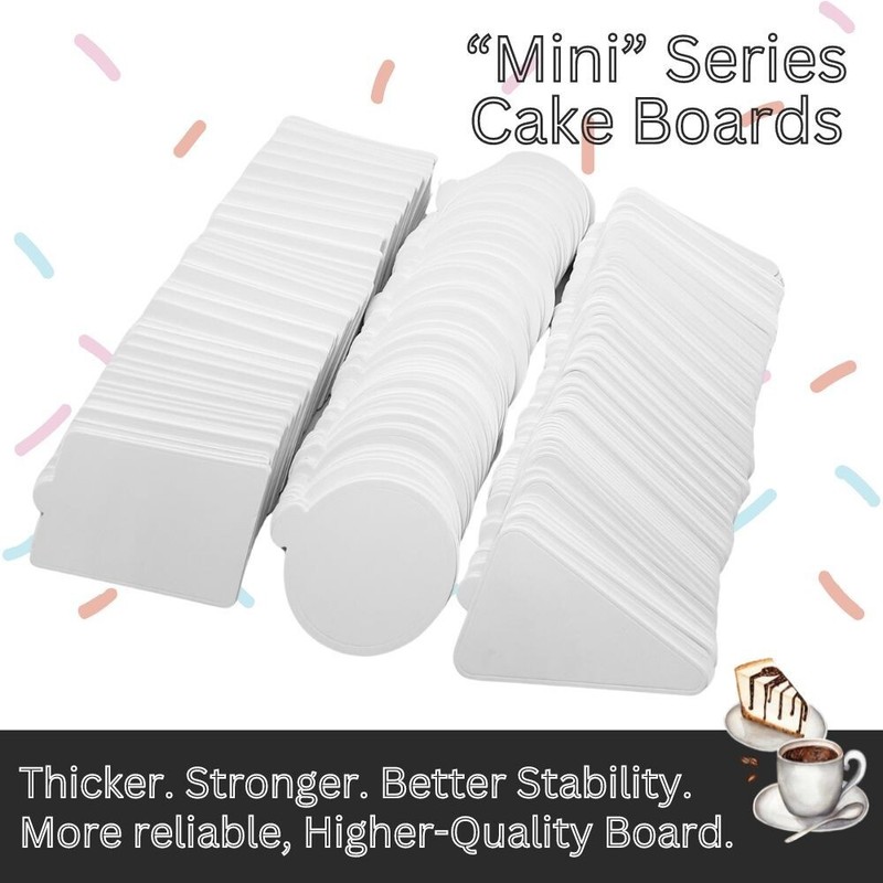 3.5" Mini Round Cake Board (100 pcs) gallery