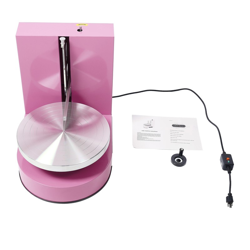 New Cake Cream Spreading Coating Smearing Machine Automatic Cake Wiping Machine gallery