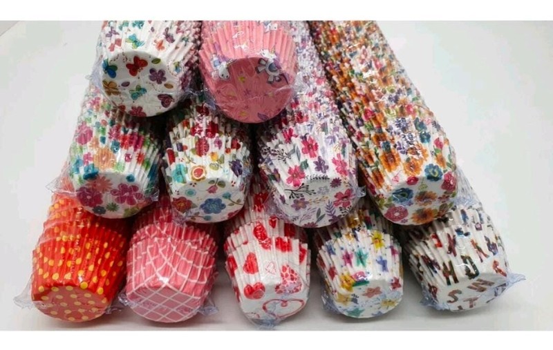 100pcs 6cm Paper Cup Cake/ Cup Cakes Corn Flakes/ London Al gallery