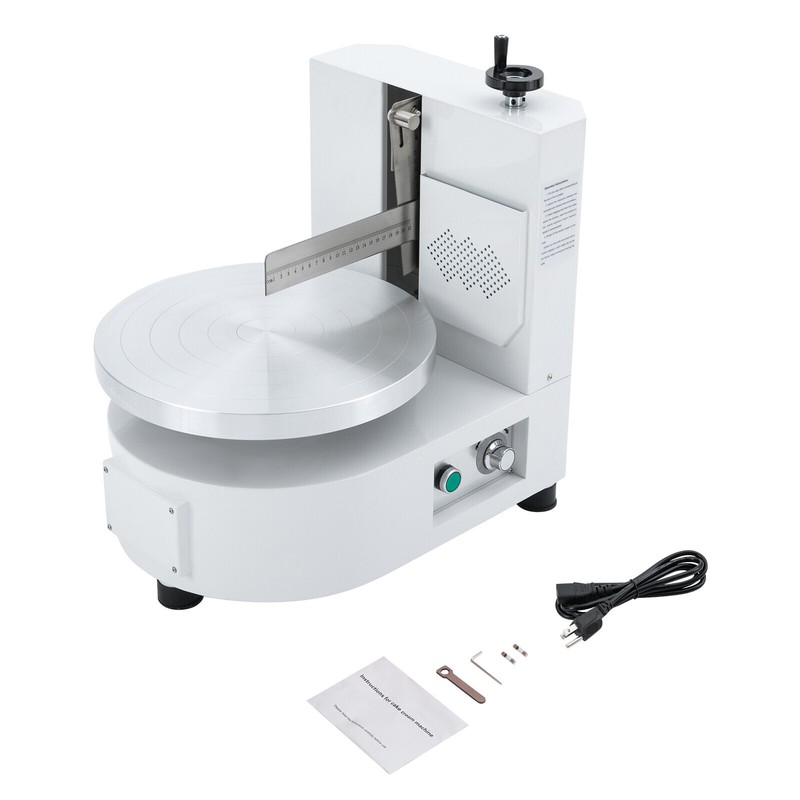 4-12inch Cake Cream Coating Machine Cake Decoration Cream Spreading 110V