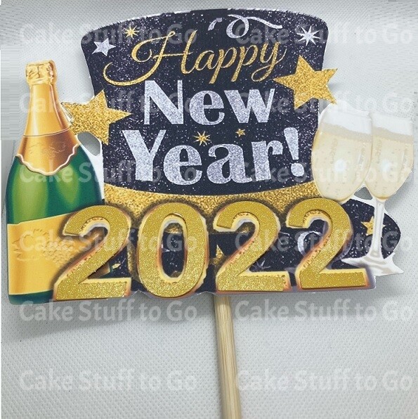 Happy New Year's 2023 Cake Topper Decoration gallery