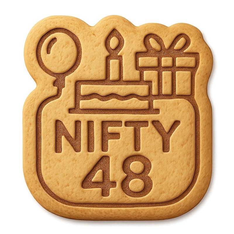 Nifty 48 Ornate Cookie Cutter & Stamp, Fondant & Clay – 3.7×4″